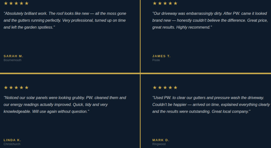 Roof & Surface Care Dorset, UK Roof & Surface Care Dorset, UK